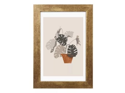 Képkeret, fa, 20x30 cm, "Goldbuch Ian", arany