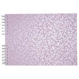 Fotóalbum, spirál, 32x22 cm, 25 lap, EXACOMPTA "AutentiK", rózsaszín