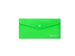 Irattartó tasak, DL, PP, patentos, PANTA PLAST, neon zöld