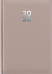 Naptár, tervező, A5, napi, DAYLINER, "Pannon", natúr